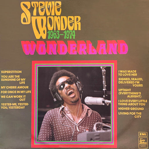 Stevie Wonder – 1963-1974 "Wonderland" LP vinyl record, image 1 of 4
