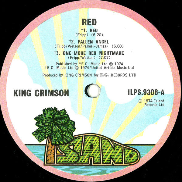 King Crimson – Red LP vinyl record, image 3 of 8