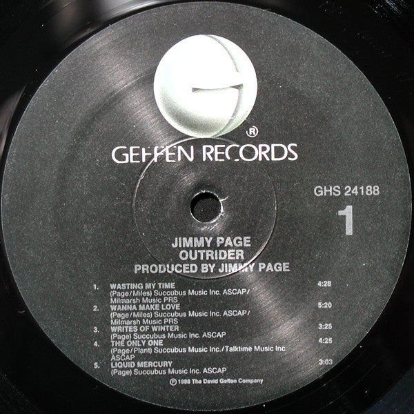 Jimmy Page – Outrider LP vinyl record, image 3 of 6