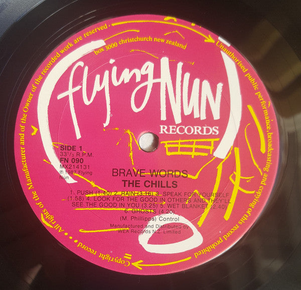 The Chills – Brave Words LP vinyl record, image 5 of 9