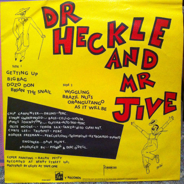 Pigbag – Dr Heckle And Mr Jive LP vinyl record, image 3 of 7