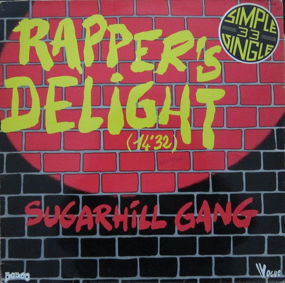 Sugarhill Gang – Rapper's Delight 12" vinyl record, image 1 of 4