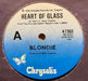 Blondie – Heart Of Glass 7" vinyl record, image 3 of 4