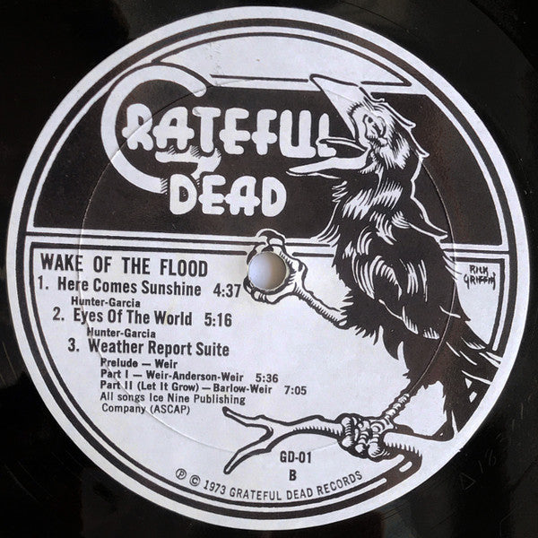 The Grateful Dead – Wake Of The Flood LP vinyl record, image 4 of 4