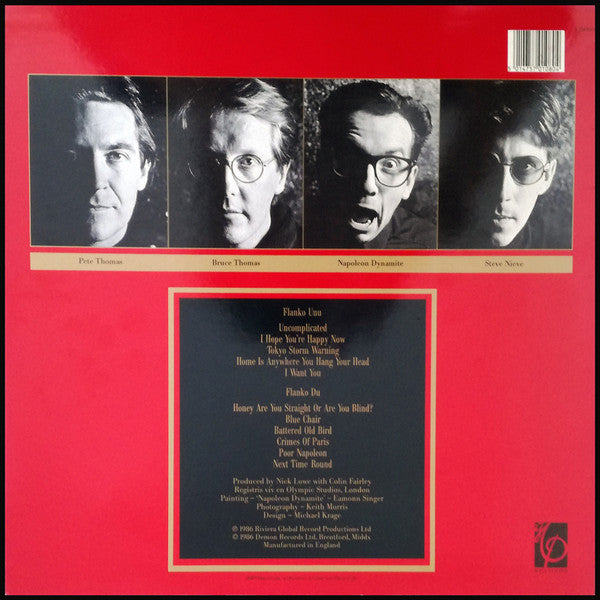 Elvis Costello & The Attractions – Blood & Chocolate LP vinyl record, image 2 of 6