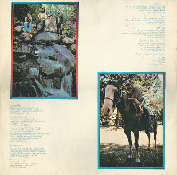 Elton John – Greatest Hits LP vinyl record, image 7 of 8