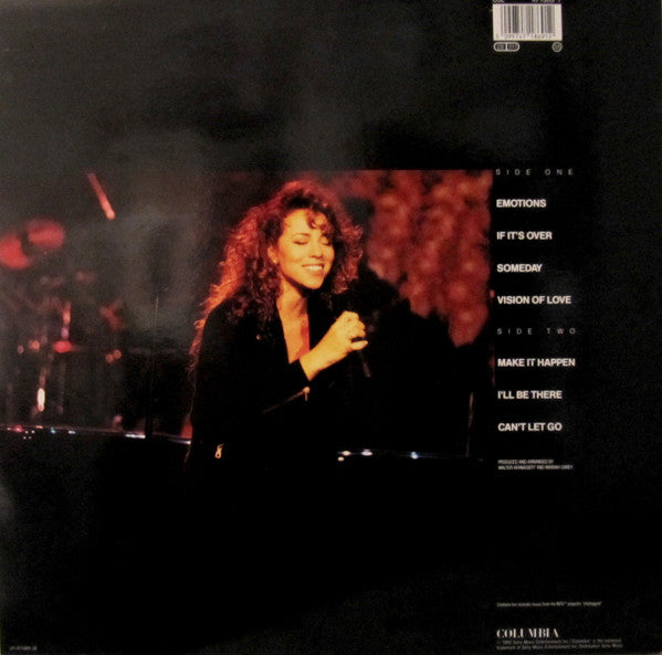 Mariah Carey – MTV Unplugged EP 12" vinyl record, image 2 of 6