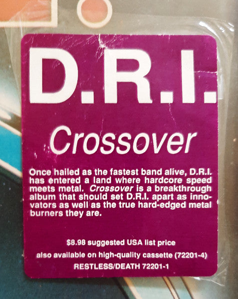 Dirty Rotten Imbeciles – Crossover LP vinyl record, image 5 of 7