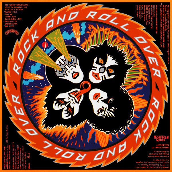 Kiss – Rock And Roll Over LP vinyl record, image 2 of 8