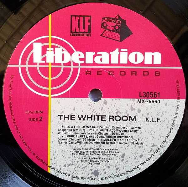 The KLF – The White Room LP vinyl record, image 4 of 7