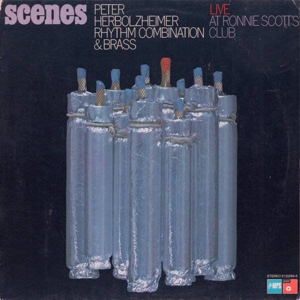 Peter Herbolzheimer, Peter Herbolzheimer Rhythm Combination & Brass – Scenes (Live At Ronnie Scott's Club) LP vinyl record, image 1 of 4