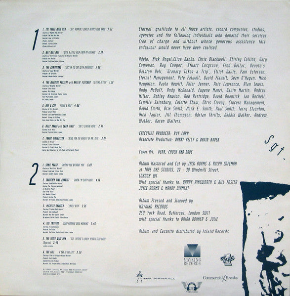 Various – Sgt. Pepper Knew My Father LP vinyl record, image 5 of 7
