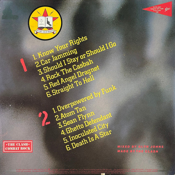 The Clash – Combat Rock LP vinyl record, image 2 of 7