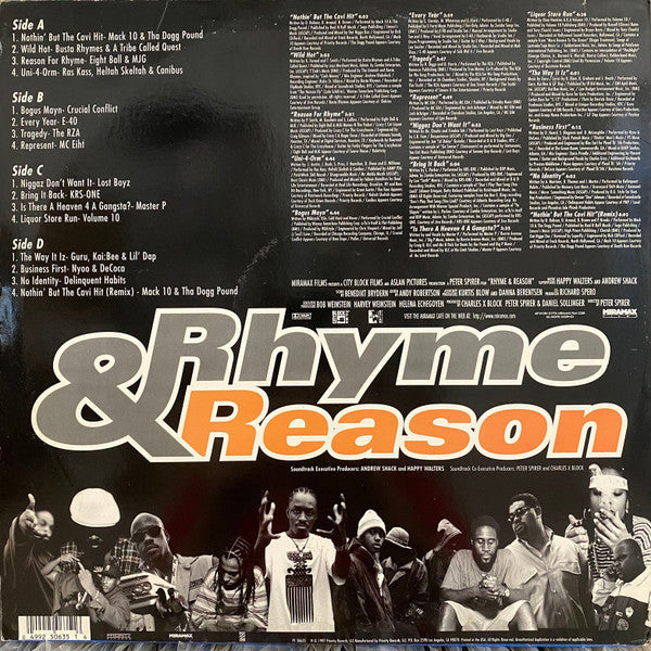 Various – Rhyme & Reason (2xLP) LP vinyl record, image 2 of 7