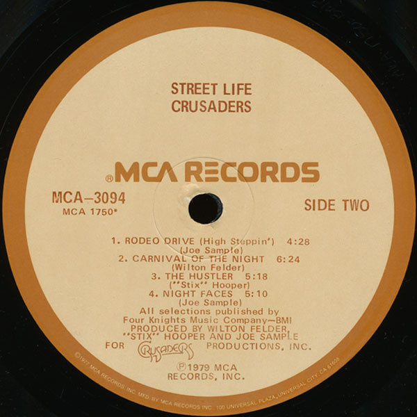 The Crusaders – Street Life LP vinyl record, image 4 of 8