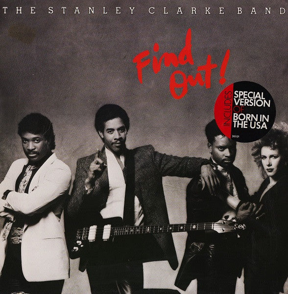 The Stanley Clarke Band – Find Out! LP vinyl record, image 1 of 6