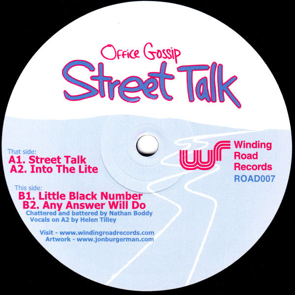 Office Gossip – Street Talk 12" vinyl record, image 2 of 3