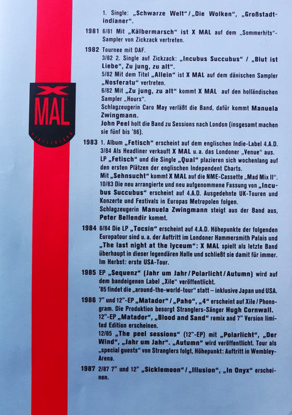 X Mal Deutschland – Devils LP vinyl record, image 9 of 10