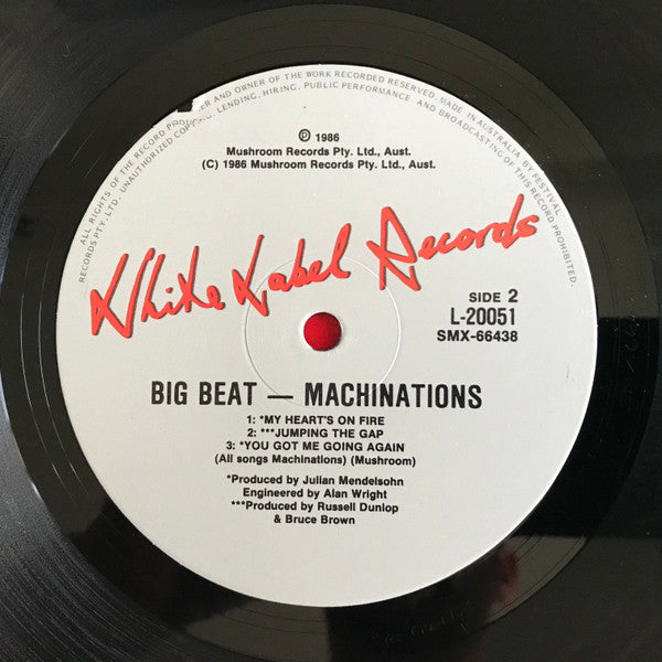 Machinations – The Big Beat LP vinyl record, image 4 of 4
