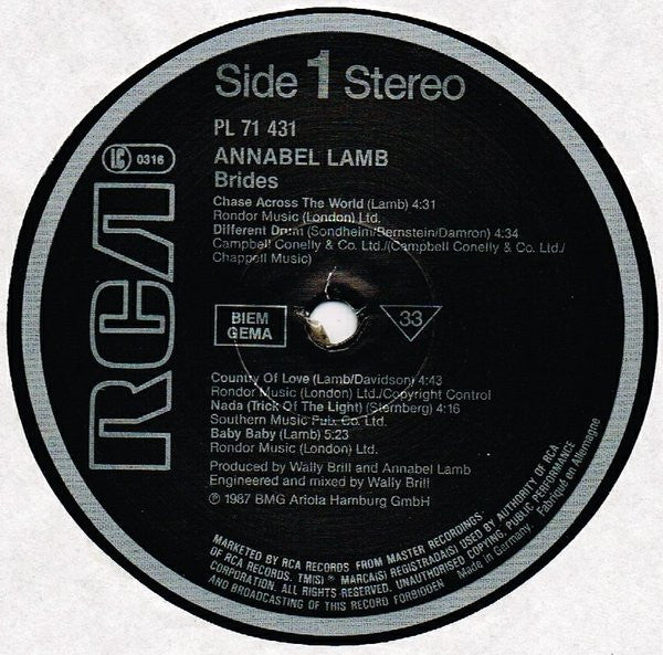 Annabel Lamb – Brides LP vinyl record, image 3 of 10