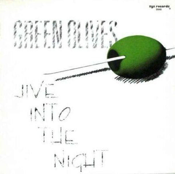 Green Olives – Jive Into The Night 12" vinyl record, image 2 of 3