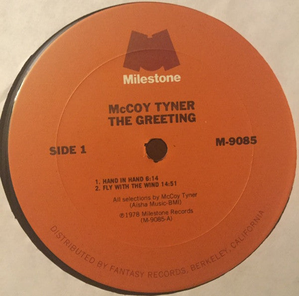 McCoy Tyner – The Greeting LP vinyl record, image 3 of 4