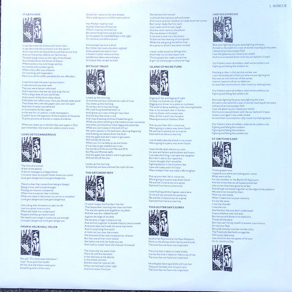 Billy Bragg – Back To Basics (2xLP) LP vinyl record, image 3 of 10