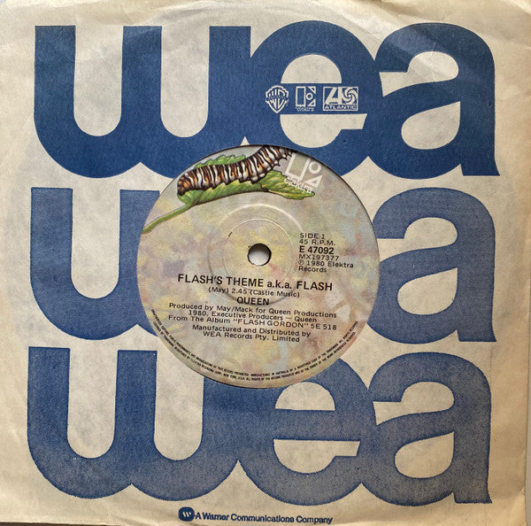 Queen – Flash's Theme a.k.a Flash 7" vinyl record, image 3 of 3