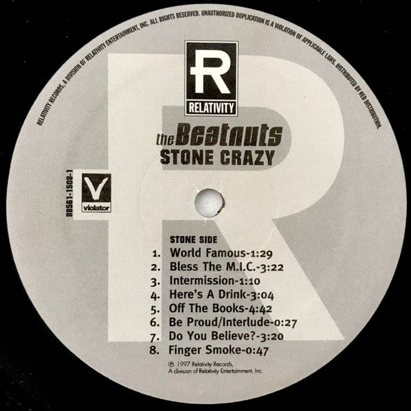 The Beatnuts – Stone Crazy LP vinyl record, image 3 of 7