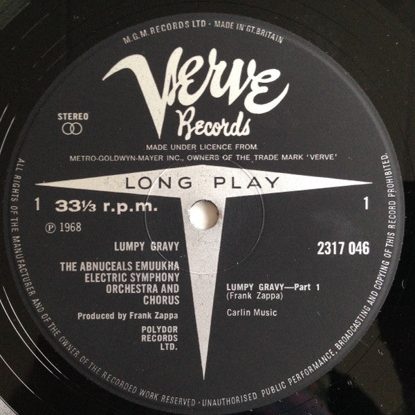 Frank Zappa, The Abnuceals Emuukha Electric Orchestra – Lumpy Gravy LP vinyl record, image 6 of 9
