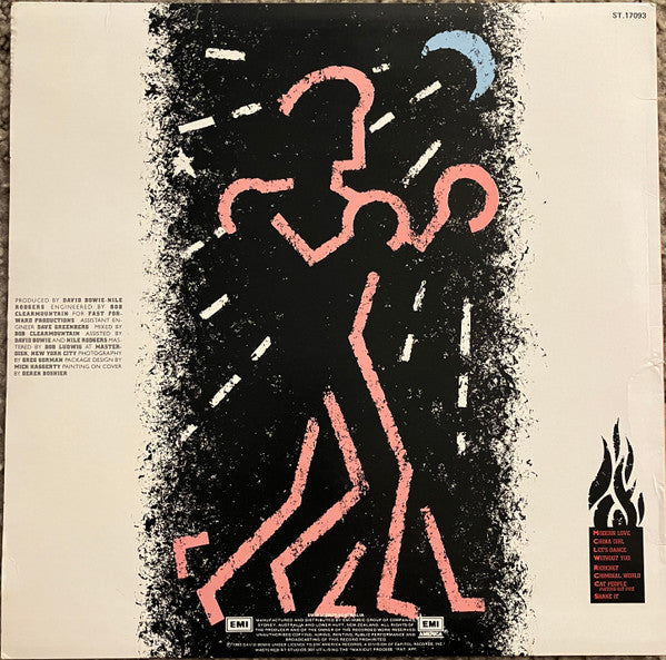 David Bowie – Let's Dance LP vinyl record, image 2 of 6