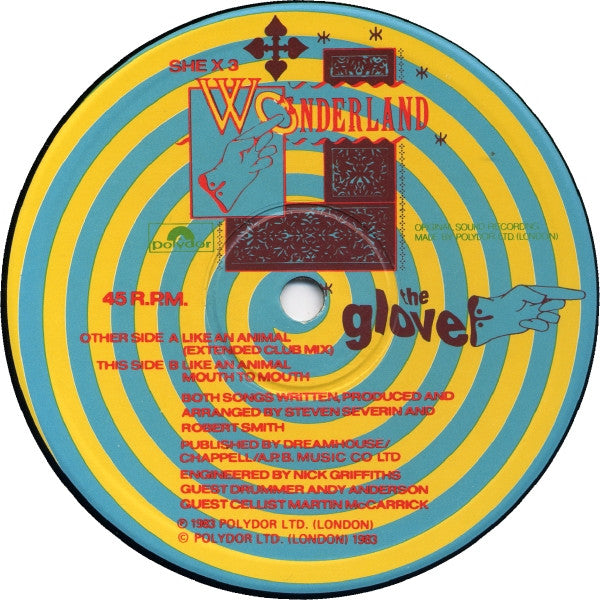 The Glove – Like An Animal 12" vinyl record, image 4 of 4