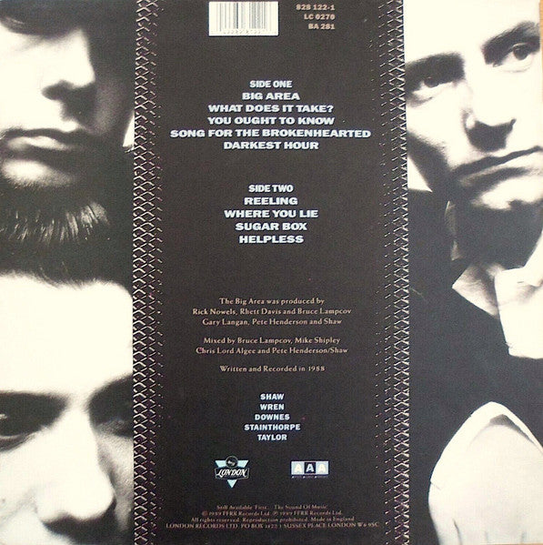 Then Jerico – The Big Area LP vinyl record, image 2 of 6