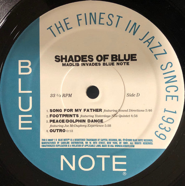 Madlib – Shades Of Blue (2xLP) LP vinyl record, image 6 of 6