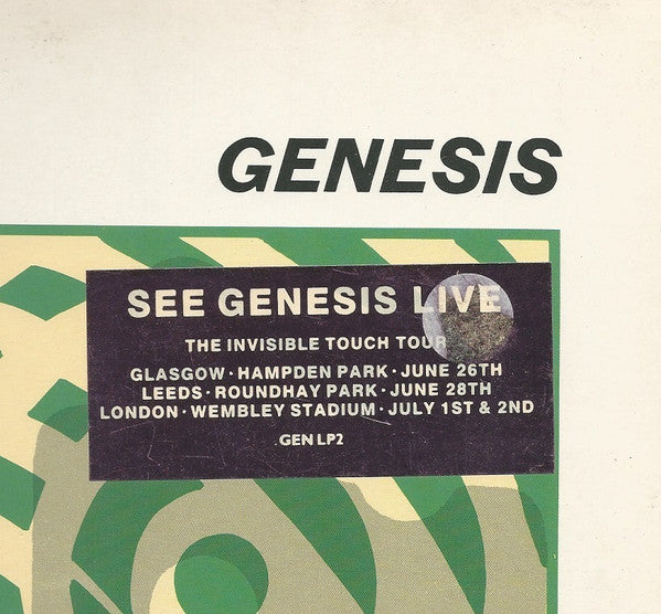 Genesis – Invisible Touch LP vinyl record, image 7 of 8
