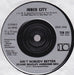 Inner City – Ain't Nobody Better 7" vinyl record, image 3 of 4