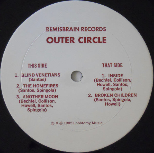 Outer Circle – Outer Circle 12" vinyl record, image 3 of 5