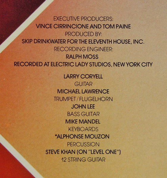 The Eleventh House, Larry Coryell – Level One LP vinyl record, image 7 of 10