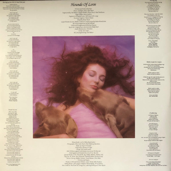 Kate Bush – Hounds Of Love LP vinyl record, image 6 of 6
