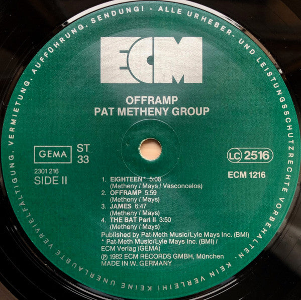 Pat Metheny Group – Offramp LP vinyl record, image 4 of 8