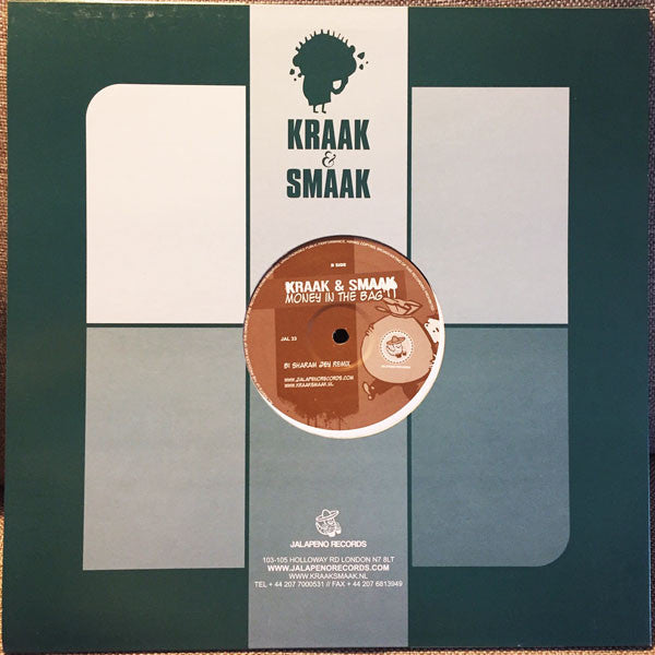 Kraak & Smaak – Money In The Bag (Remixes) 12" vinyl record, image 2 of 4