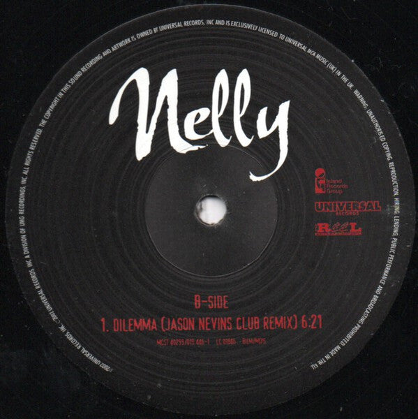 Nelly – Dilemma 12" vinyl record, image 4 of 4