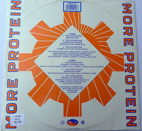 E-Zee Possee – The Sun Machine 12" vinyl record, image 2 of 2