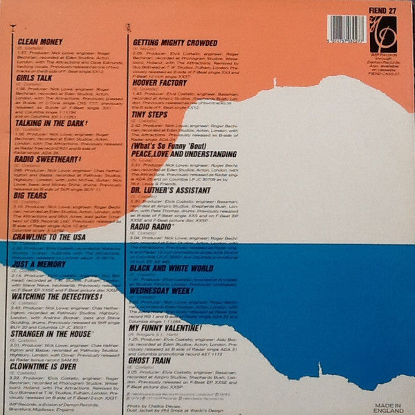 Elvis Costello & The Attractions – Ten Bloody Marys & Ten How's Your Fathers LP vinyl record, image 2 of 4