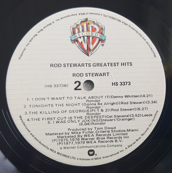 Rod Stewart – Greatest Hits LP vinyl record, image 6 of 6
