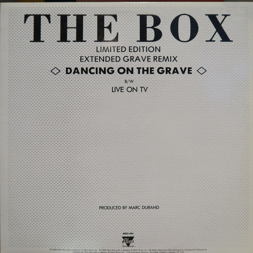 The Box – Dancing On The Grave 12" vinyl record, image 1 of 3