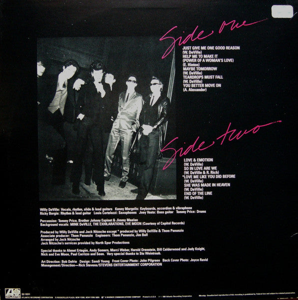 Mink DeVille – Coup De Grâce LP vinyl record, image 2 of 6