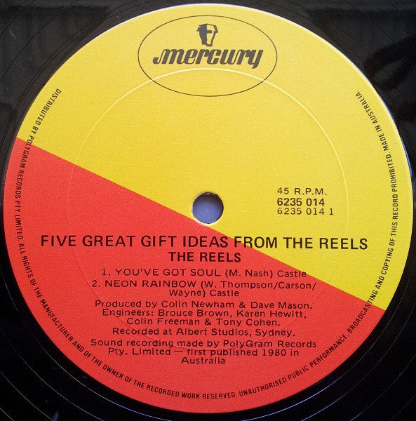 The Reels – 5 Great Gift Ideas From The Reels 12" vinyl record, image 3 of 4
