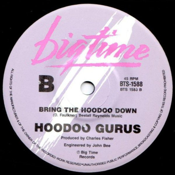 Hoodoo Gurus – Like Wow-Wipeout 7" vinyl record, image 4 of 4