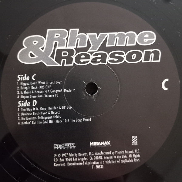Various – Rhyme & Reason (2xLP) LP vinyl record, image 5 of 7